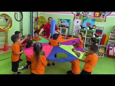 Видео: Маңғыстау облысы Жаңаөзен қаласы "№19 Назерке" бөбекжайы "Шынығамыз бәріміз" спорттық ойындар