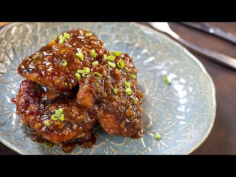 Видео: Курица с чесноком и медом