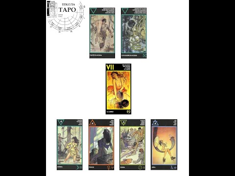 Видео: Таро Манара: четверки, Паж воды, Рыцарь воды.