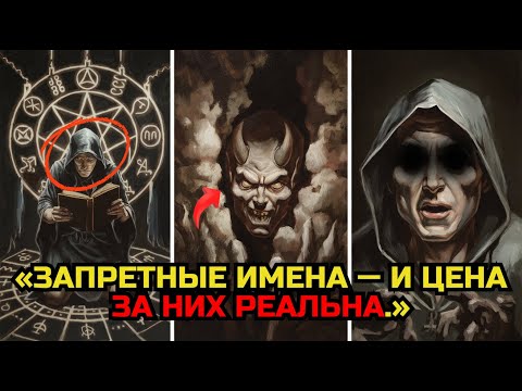 Видео: Алейстер Кроули был прав: Имена, которые нельзя произносить — настоящие последствия демонов.