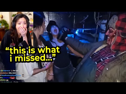 Видео: Реакция Фьюсли на появление Эмили в самом СТРАШНОМ ДОМЕ С ПРИВИДЕНИЯМИ...