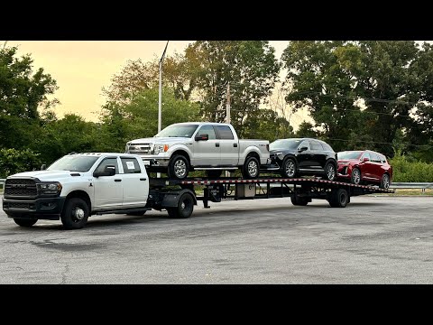 Видео: Работа на перевозке автомобилей в США