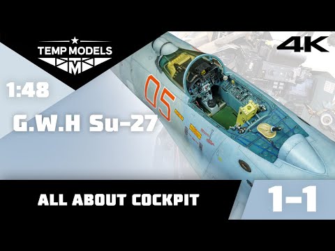 Видео: Great Wall Hobby Su-27 1:48 | Делаем зрелищную кабину! | 3D-декали? зачем?