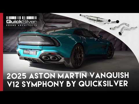 Видео: Aston Martin Vanquish V12 Symphony 2025 года от QuickSilver Sound Architects #Vanquish #AstonMart...