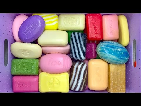 Видео: ASMR 🧼Cutting dry soap 🔪🔥Резка сухого мыла🩷🤍💜💙💚💛❤️🩵🧡🤎