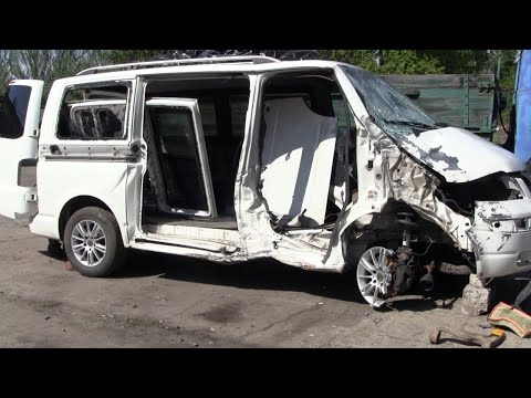 Видео: Часть 1. РЕМОНТ Volkswagen T-5 после ДТП и НЕДОРОГО, high-quality and inexpensive repair