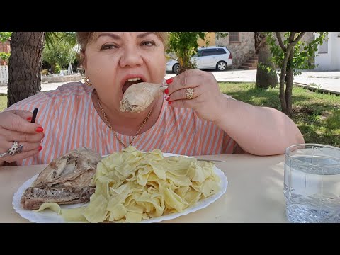 Видео: МУКБАНГ 💢 НЕ ДЛЯ СЛОБО НЕРВНЫХ 😝ХИНКАЛ MUKBANG 🍴XINKAL