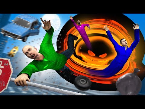 Видео: ЧЕРНАЯ ДЫРА ЗАСОСАЛА ЗЕМЛЮ! СТРАШНАЯ ЧЕРНАЯ ДЫРА ОХОТИТСЯ НА НАС! УГАР И БЕЗУМИЕ В Garry`s Mod
