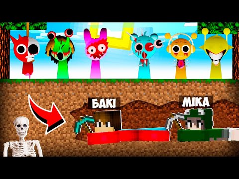 Видео: 🇺🇦 ВИЖИВАННЯ У СВІТІ СПРУНКИ В МАЙНКРАФТ! БАКІ SPRUNKI MINECRAFT