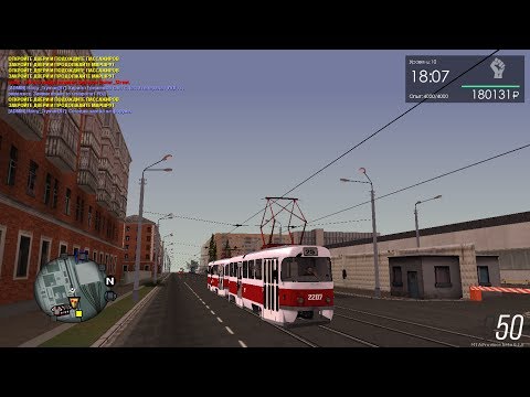 Видео: MTA Province Обновлённые трамваи города Приволжск! #1