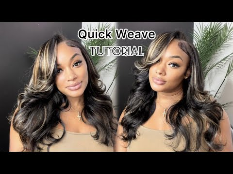 Видео: СПОСОБ СДЕЛАТЬ: Быстрое плетение с использованием натуральных волос Оставьте и переплетите детски...
