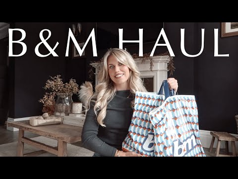 Видео: БОЛЬШОЙ НАБОР B&M 📦 Новинки рождественского декора 2025 года и находки на Хэллоуин для осени