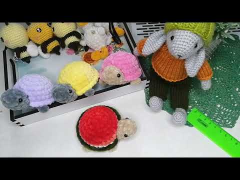 Видео: Октябрь. Готовые работы. Много новых игрушек. 