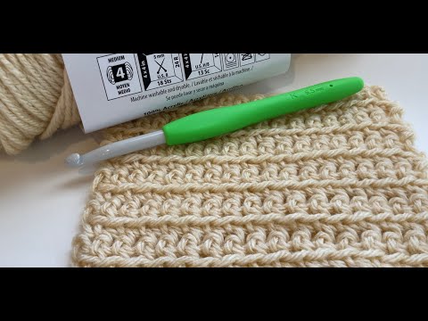 Видео: Передняя петля, столбик без накида - FL sc