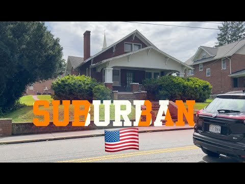 Видео: Suburban в США: как выглядит и ощущается американский пригород?
