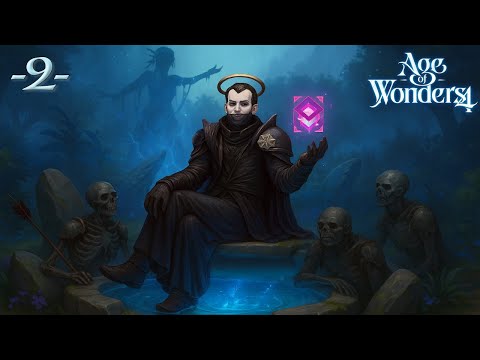 Видео: Захватывает все фонтаны в округе за нежить | Age Of Wonder 4 | Прохождение  #2