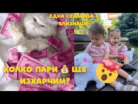 Видео: Колко ПАРИ 💰 ще изхарчим? Една седмица с БЛИЗНАЦИ.