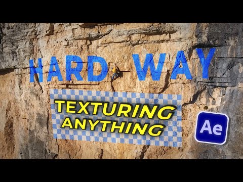 Видео: Как Накладывать Текстуры на Деформированные Поверхности в After Effects — Трекинг без Плагинов!
