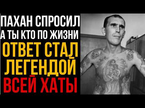 Видео: Пахан Спросил: А Ты Кто По Жизни? Ответ Стал Легендой Всей Хаты | Колония Жизни