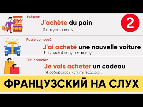 Видео: Présent & Passé composé & Futur proche I Французская грамматика легко и просто (часть 2) 🇫🇷