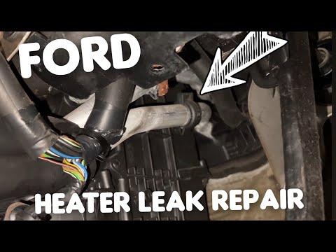 Видео: Как заменить уплотнители радиатора отопителя на Ford Focus MK2 / Неудачный и ненадёжный ремонт с ...