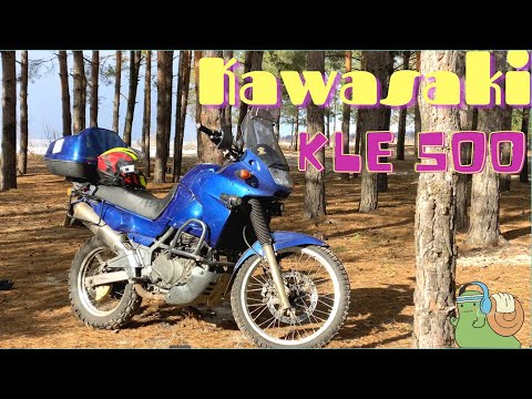 Видео: Турэндуро по дешману | Самый честный обзор Kawasaki KLE 500 | отзыв владельца