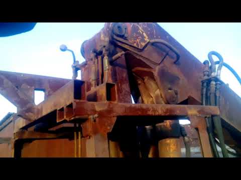 Видео: Гидро манипулятор на КрАЗ 260.  (178)