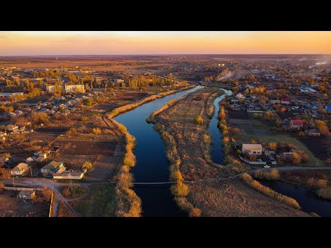 Видео: Осенняя Великая Новоселка с высоты птичьего полета.