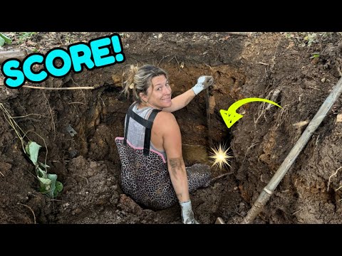 Видео: Историческое сокровище найдено глубоко в грязи! Ценные антикварные вещи зарыты повсюду!