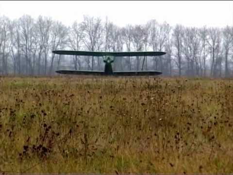Видео: По-2 ХАИ. Первый полет - 24.11.2002 г.