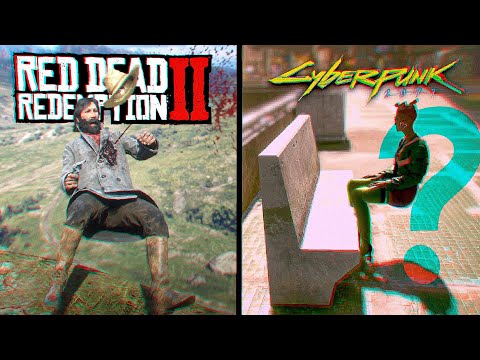 Видео: RDR 2 vs Cyberpunk 2077 • Сравнение NPC