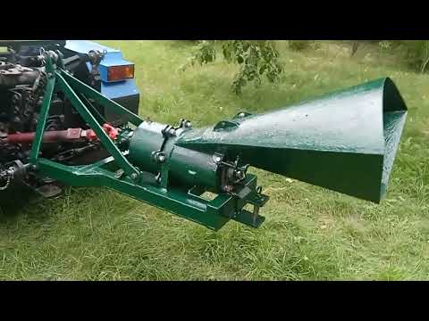 Видео: Зробив шнековий щепоріз до трактора