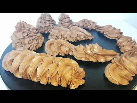 Видео: Шоколадный Крем ПЛОМБИР Густой И Плотный Для ТОРТОВ и Пирожных