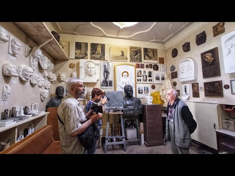 Видео: Скульптори Євген і Петро Дзиндри: майстерня. 3 серія