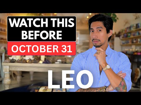 Видео: Лев 🫣 «Ты знаешь, что ты ВСЕГДА прав! ЭТО ПРОИСХОДИТ 31 ОКТЯБРЯ» 🌟 Знак зодиака ЛЕВ