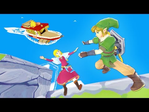 Видео: The Legend of Zelda: Рэгдолл Прыжки и Падения [GMOD] - Серия 9