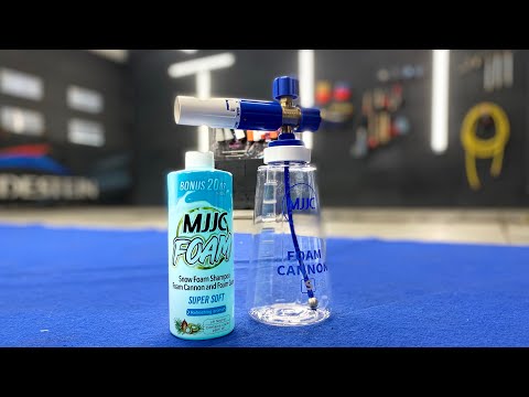 Видео: Лучшая пушка для пены  Foam Cannon S V3.0 MJJC