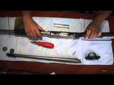 Видео: Разборка и сборка Mossberg 590 Mariner
