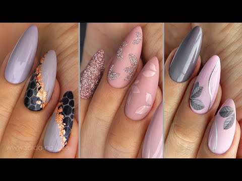 Видео: Идеи дизайна ногтей- осенний маникюр