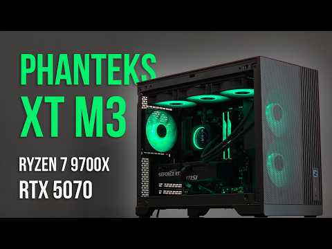 Видео: Сборка игрового ПК Phanteks XT M3 mATX | Ryzen 7 9700X и RTX 5070