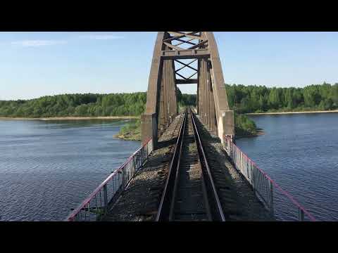 Видео: Платформа Скнятино, перегон Белый Городок - Калязин Пост