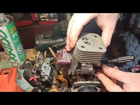 Видео: Триммер HITACHI замена кольца.Trimmer ring replacement