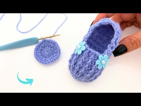 Видео: ОЧЕНЬ ПРОСТОЙ ШАГ ЗА ШАГОМ ДЕТСКАЯ ОБУВЬ