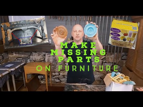 Видео: Как восстановить отсутствующий молдинг или деталь на мебели | Технология изготовления двухкомпоне...