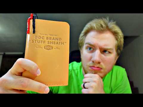 Видео: У меня новая обложка для полевых заметок...