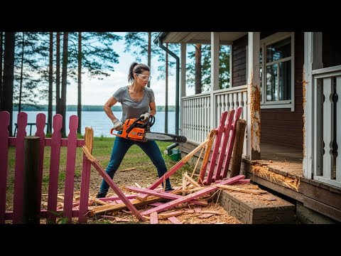 Видео: Родня мужа выгнала родителей из дома, но я приехала с бензопилой.