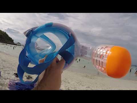 Видео: Маска для плавания Tribord из Декатлона.(моё мнение после года использования)