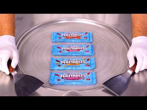 Видео: Совершенно новые роллы с мороженым Feastables! 4 сумасшедших вкуса в одном миксе — вы не поверите