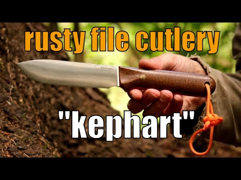 Видео: Обзор премиального бушкрафт ножа от Rusty File Cutlery