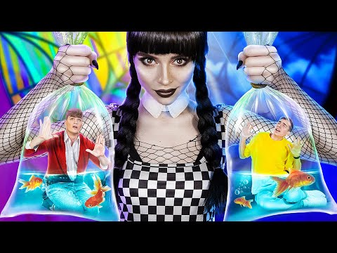 Видео: Уэнсдей Аддамс vs Инид! Кто лучшая пара в колледже?